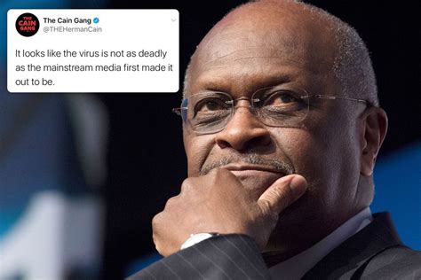 does herman cain post fake news|Herman Cain Died of COVID.